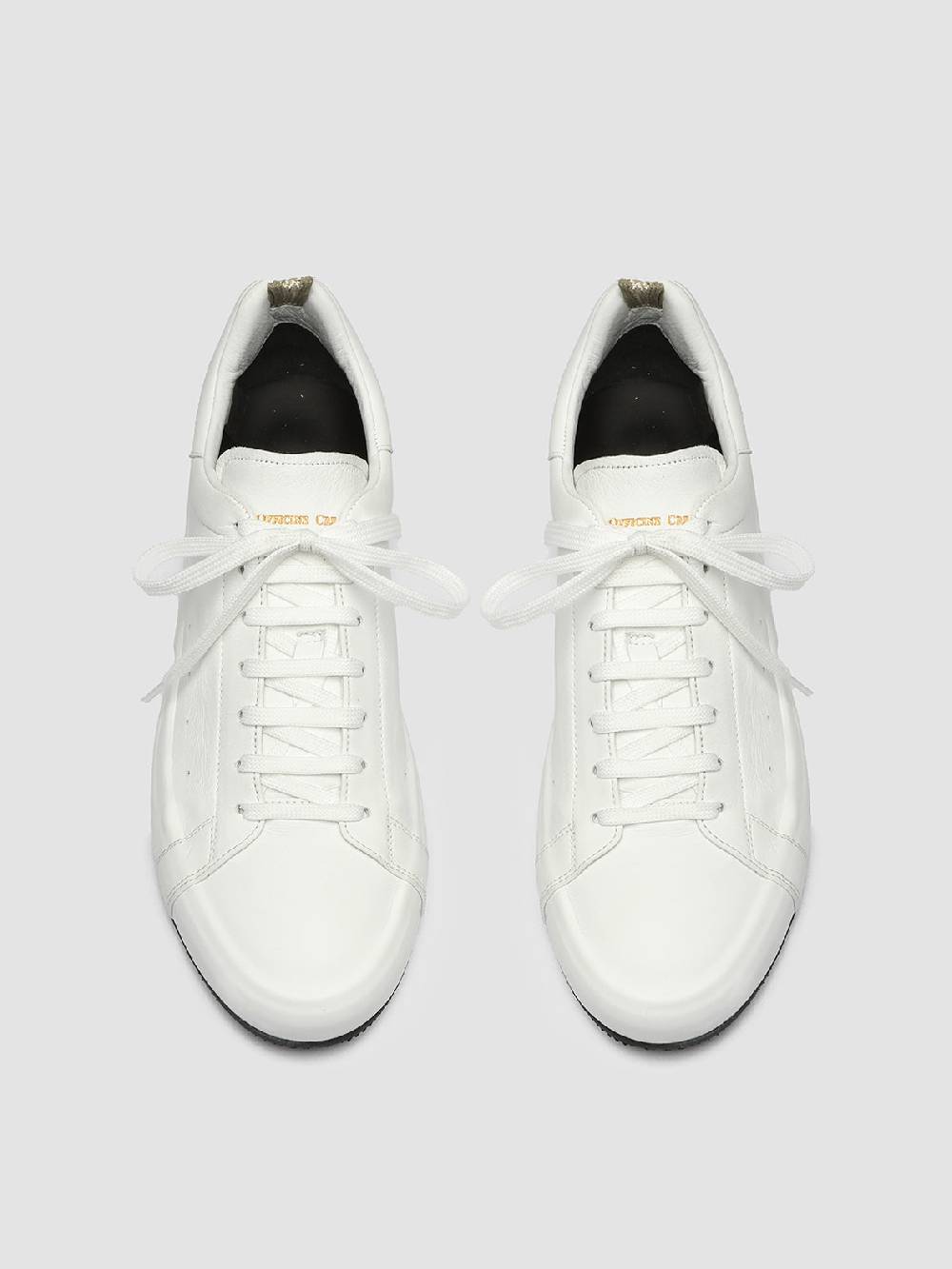 Officine Creative PRIMARY 001 Sneakers In Pelle Bianca