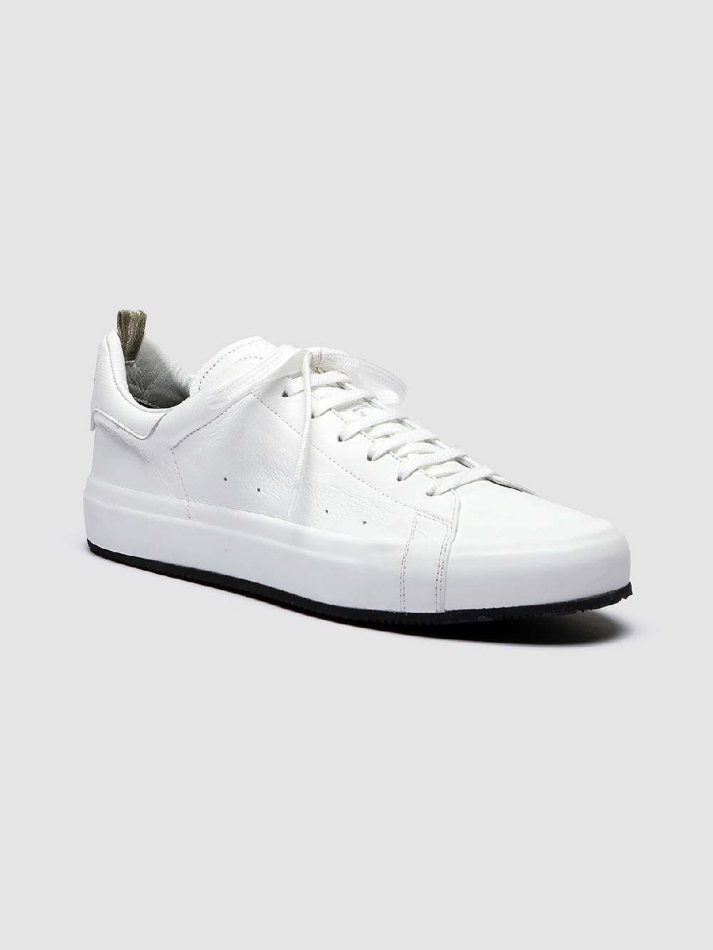 Officine Creative PRIMARY 001 Sneakers In Pelle Bianca