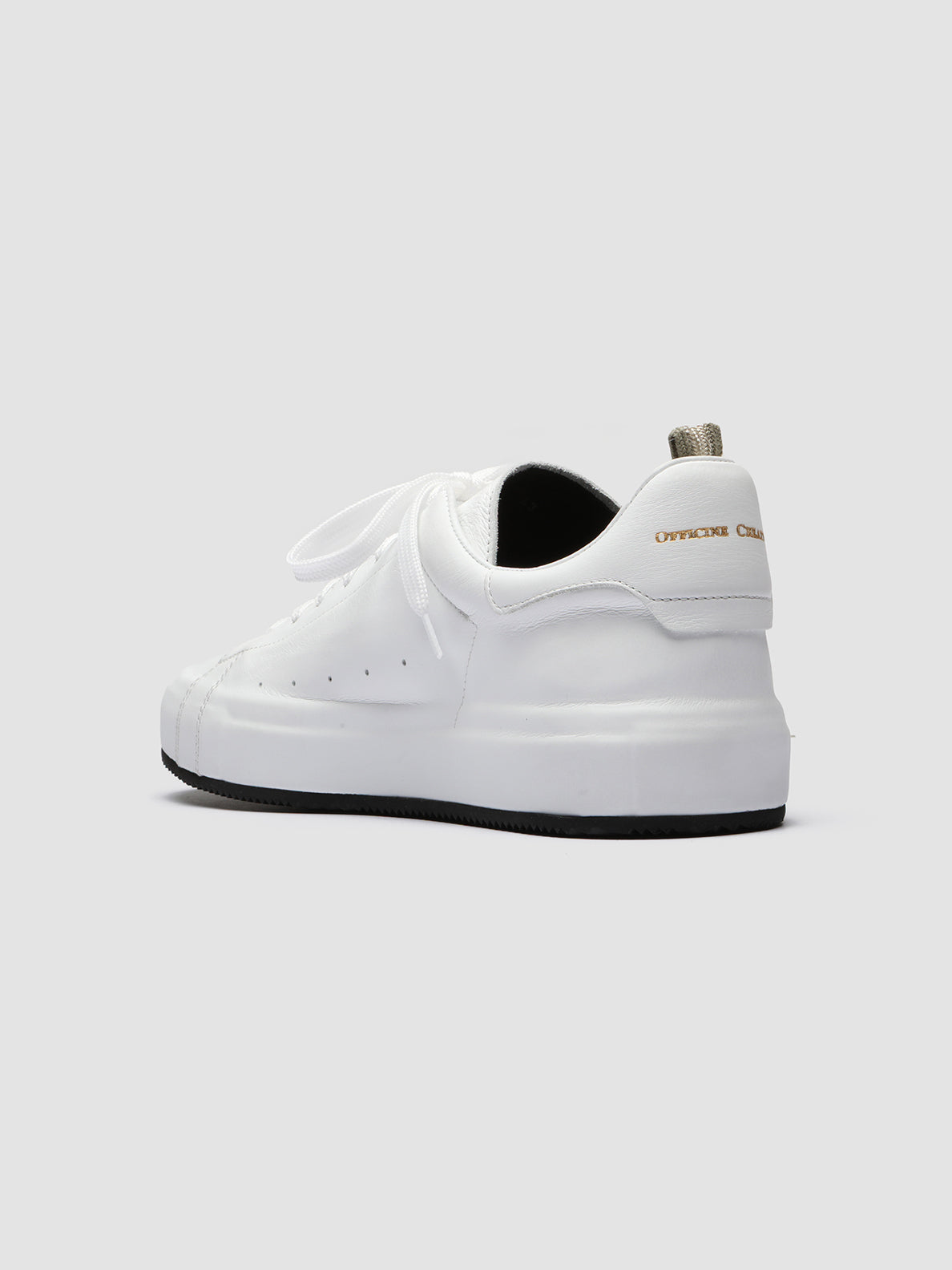 Officine Creative PRIMARY 001 Sneakers In Pelle Bianca