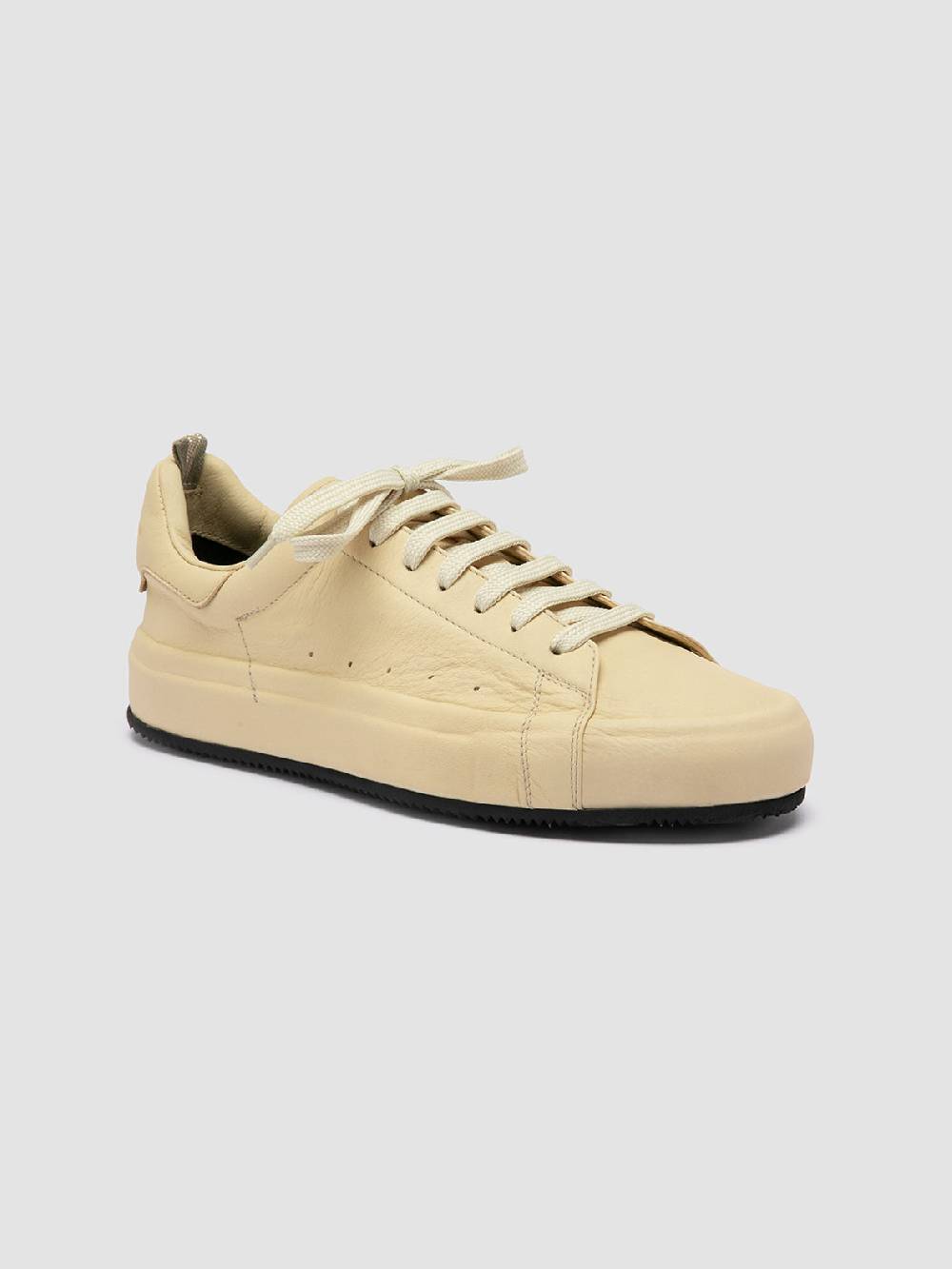 Officine Creative PRIMARY 101 Sneakers In Pelle Avorio