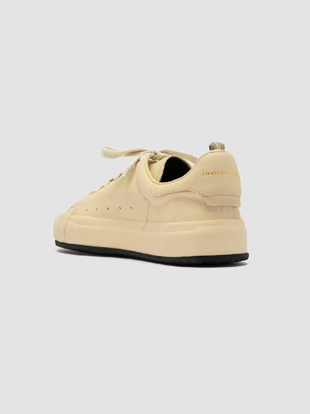 Officine Creative PRIMARY 101 Sneakers In Pelle Avorio