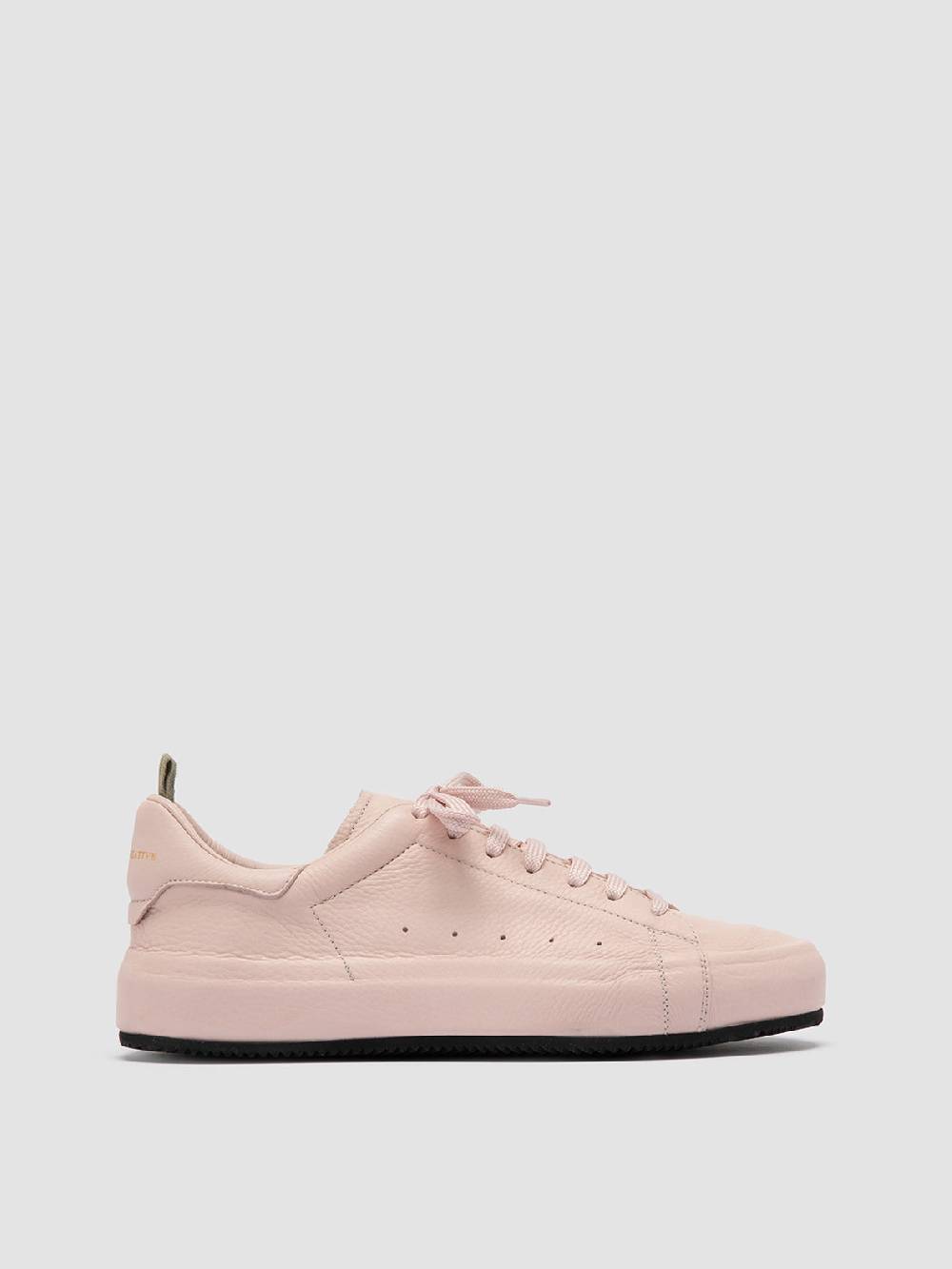 Officine Creative PRIMARY 101 Sneakers in Pelle Rosa