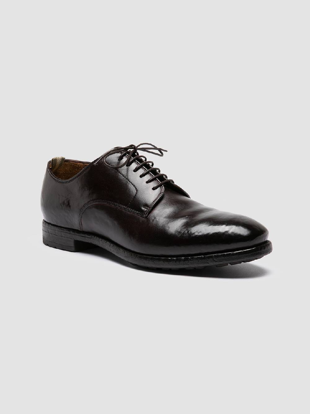 Officine Creative PRINCE 606 Derby In Pelle Marrone