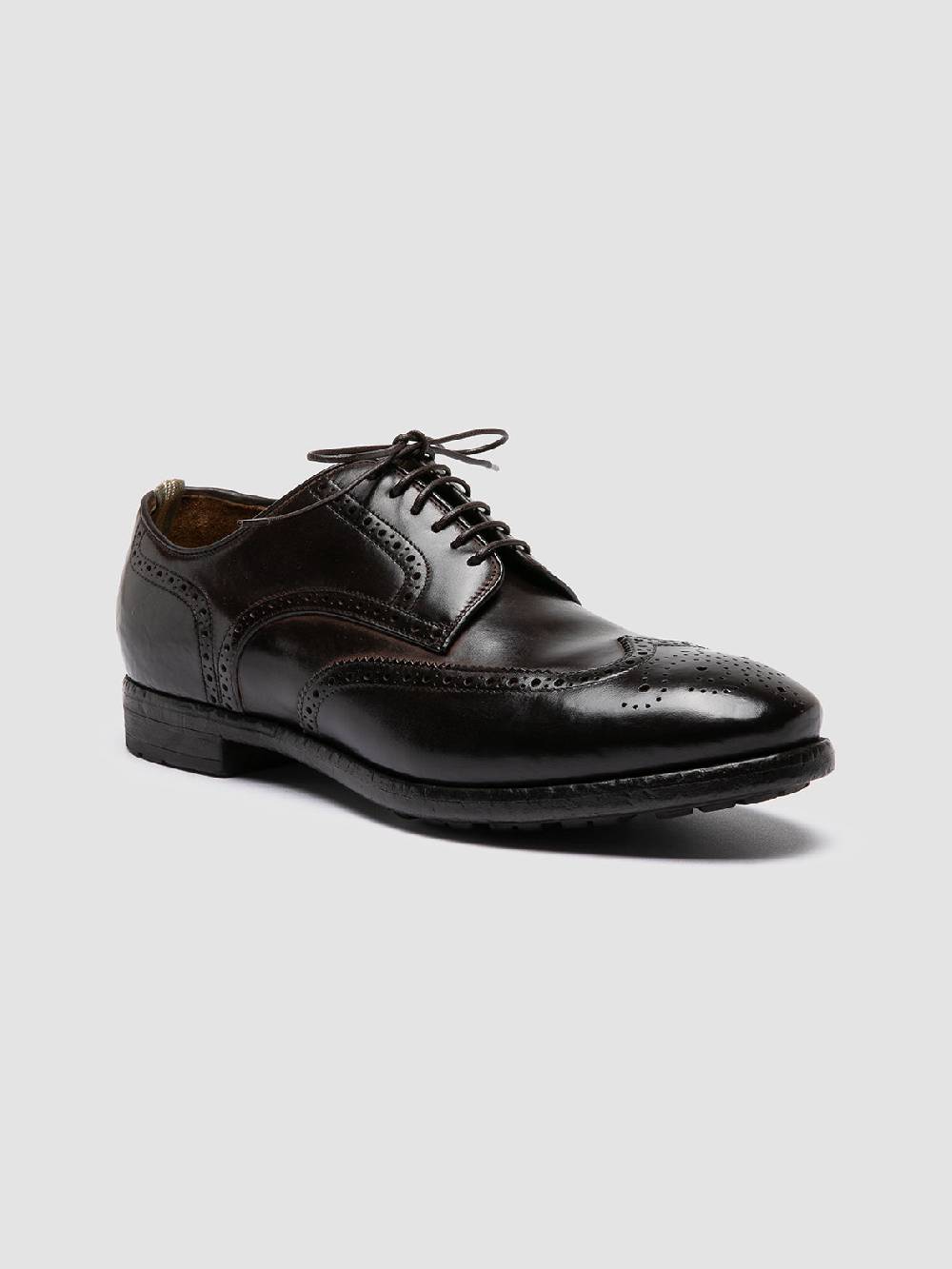 Officine Creative PRINCE 609 Derby In Pelle Marrone