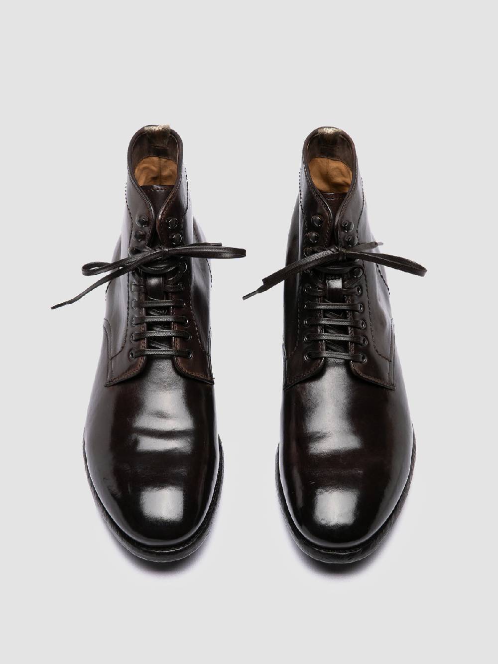 Officine Creative PRINCE 610 Stivaletti In Pelle Marrone