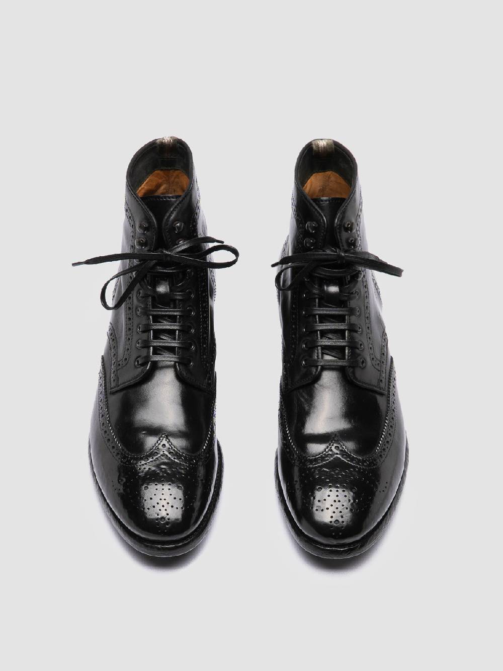 Officine Creative PRINCE 612 Stivaletti In Pelle Nera