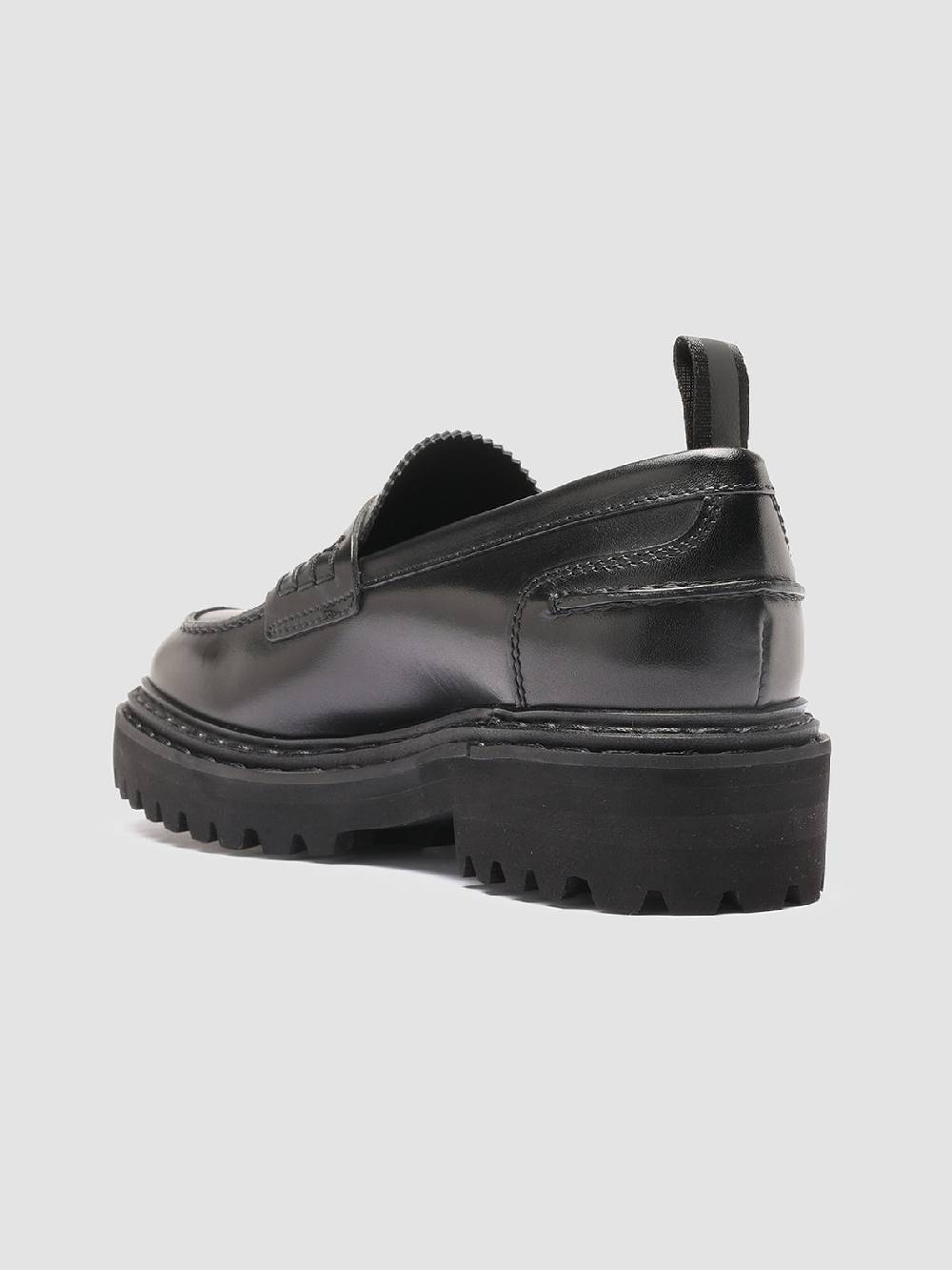 Officine Creative PROVENCE 023 Mocassini In Pelle Nera