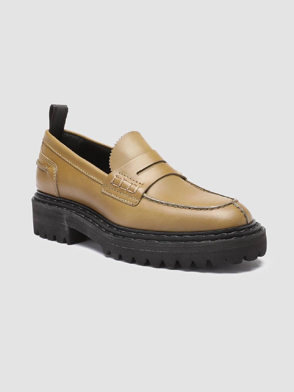 Officine Creative PROVENCE 023 Mocassini In Pelle Verde