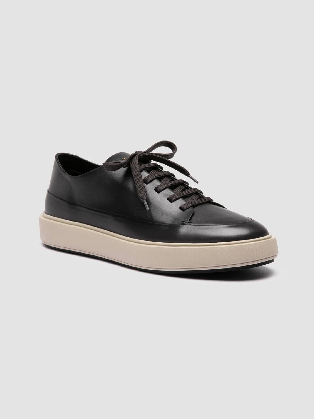Officine Creative RELEASE 001 Sneaker Basse In Pelle Grigia