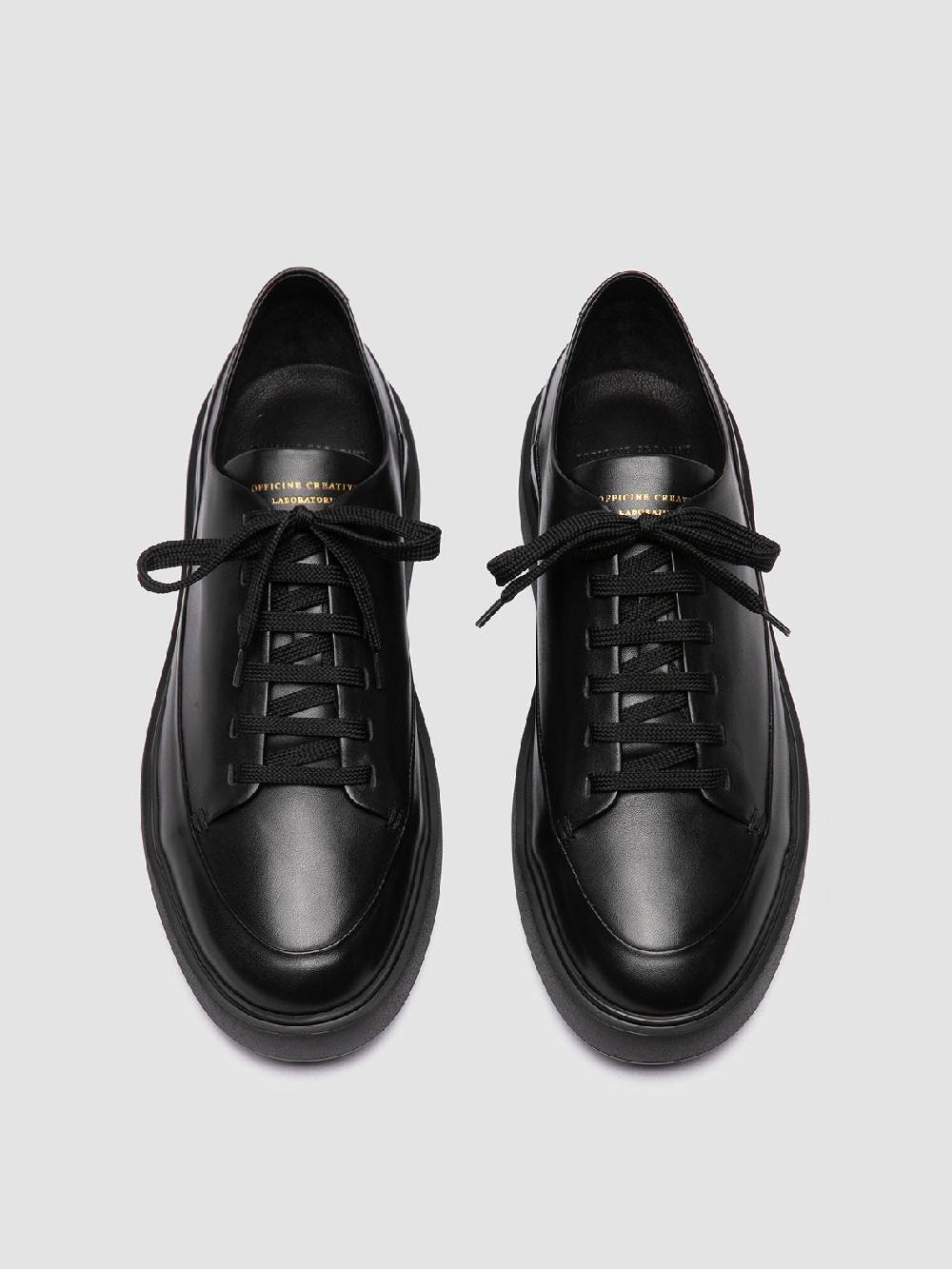 Officine Creative RELEASE 001 Sneaker Basse In Pelle Nera