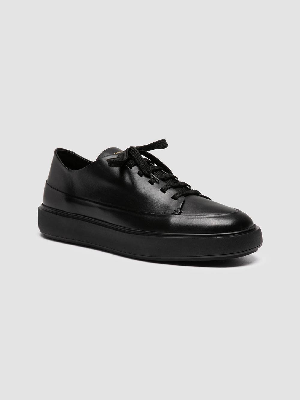 Officine Creative RELEASE 001 Sneaker Basse In Pelle Nera