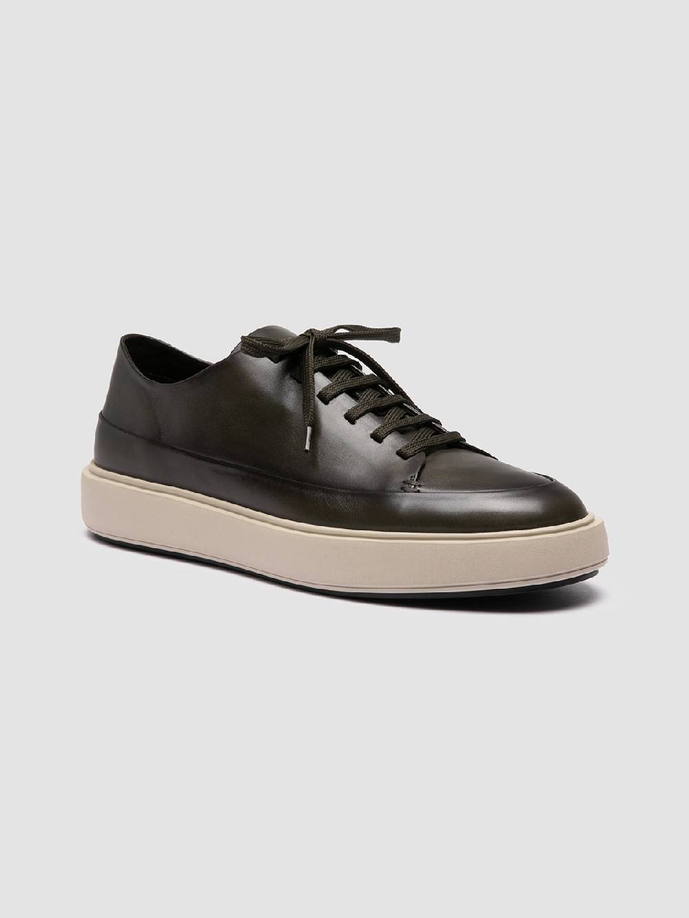 Officine Creative RELEASE 001 Sneaker Basse In Pelle Verde