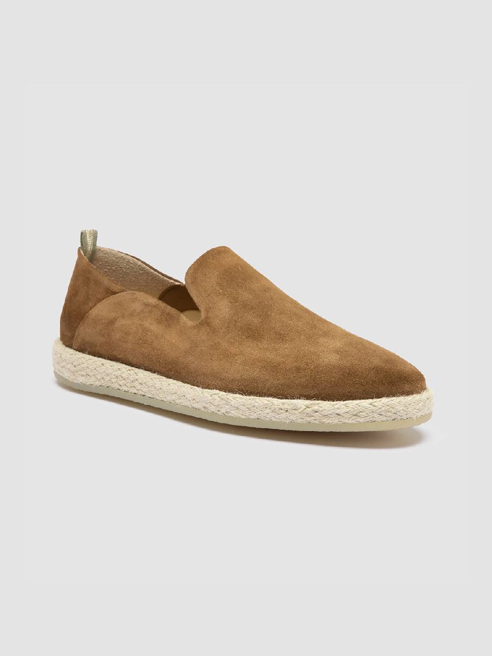 Officine Creative ROPED 002 Slip-on In Pelle Scamosciata Marrone