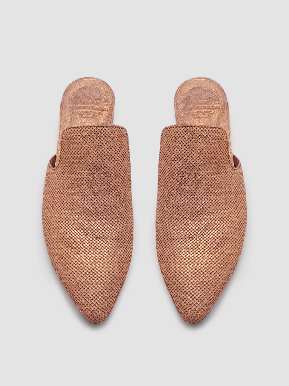 Officine Creative SAUVANNE 006 Sabot In Pelle Marrone