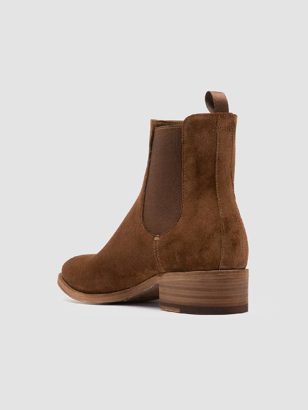 Officine Creative SELINE 029 Stivaletti Chelsea In Pelle Scamosciata Marrone