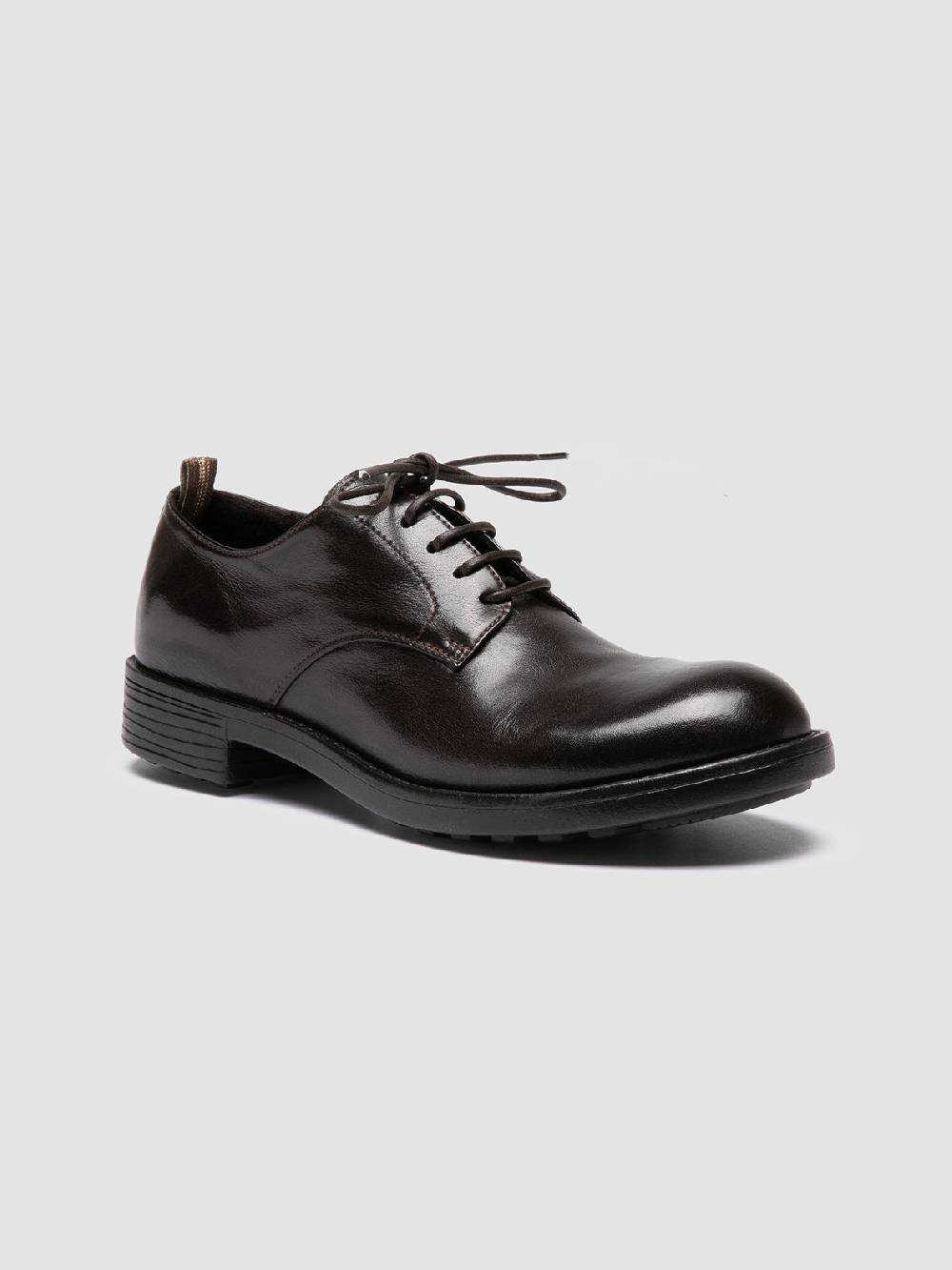 Officine Creative SERGEANT 101 Derby In Pelle Bordeaux