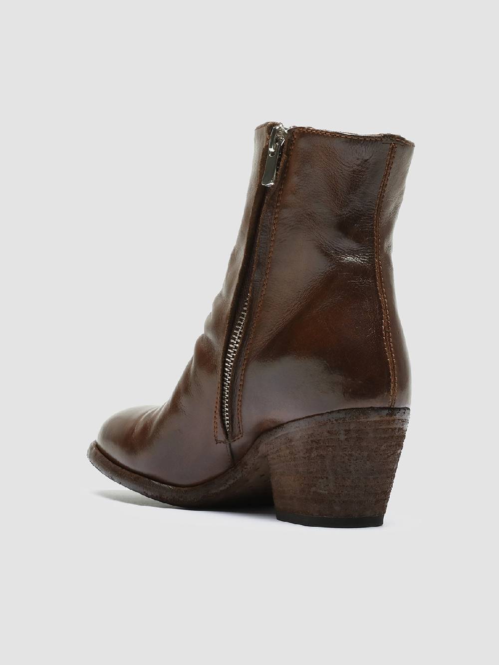 Officine Creative SHERRY 003 Stivaletti In Pelle Marrone