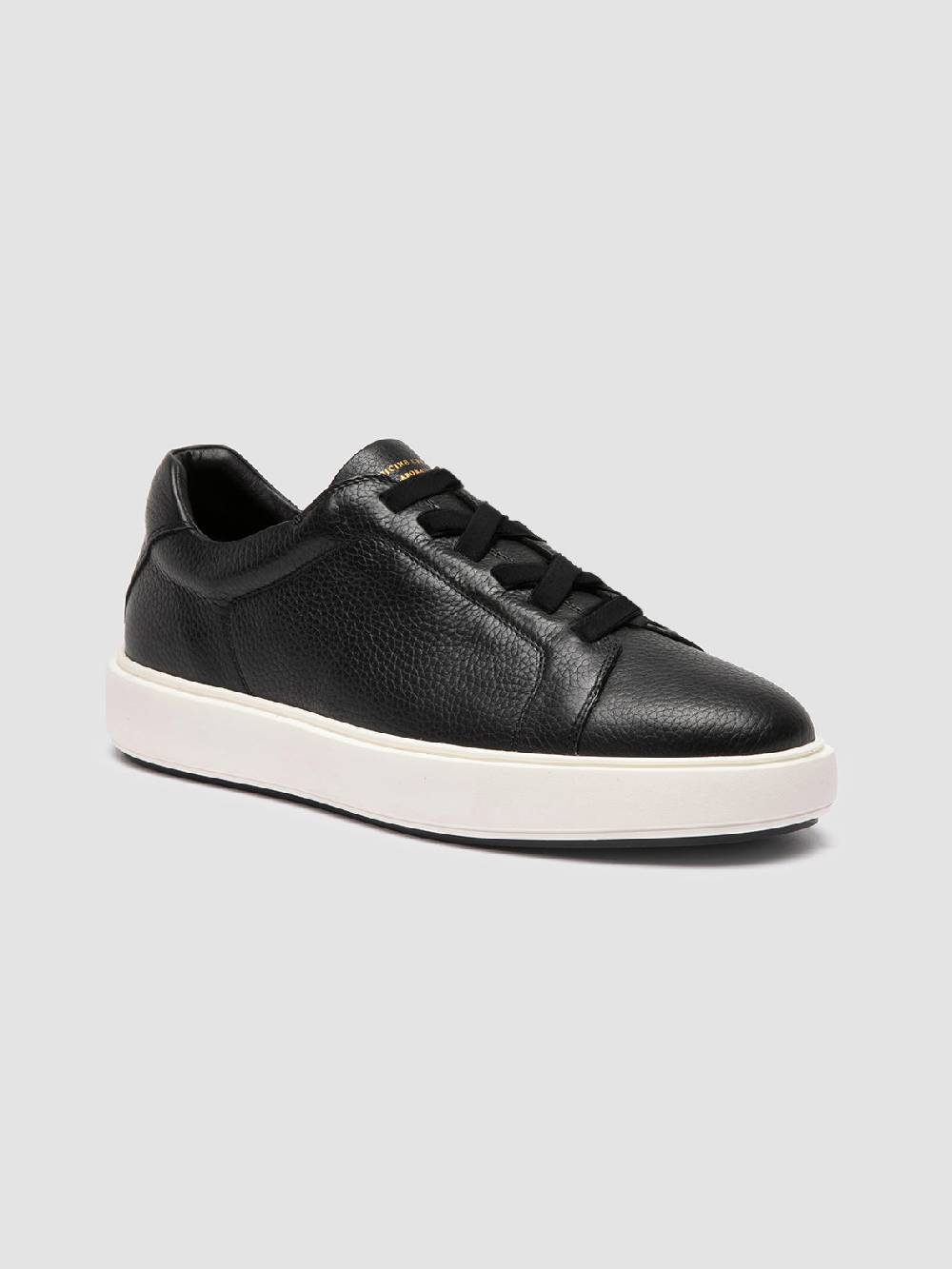 Officine Creative SLOUCH 001 Sneaker Basse In Pelle Nera