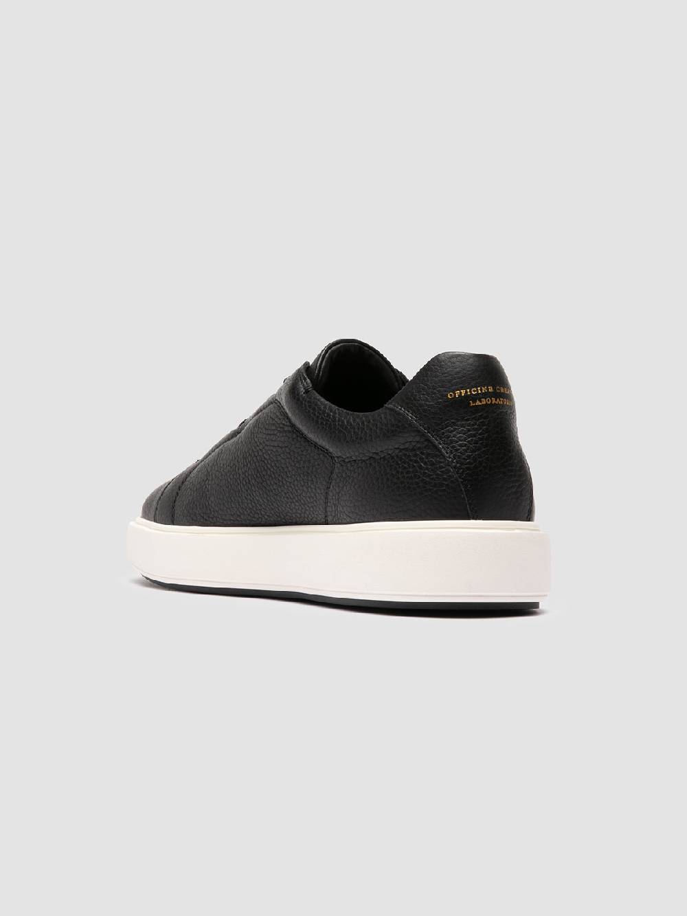 Officine Creative SLOUCH 001 Sneaker Basse In Pelle Nera