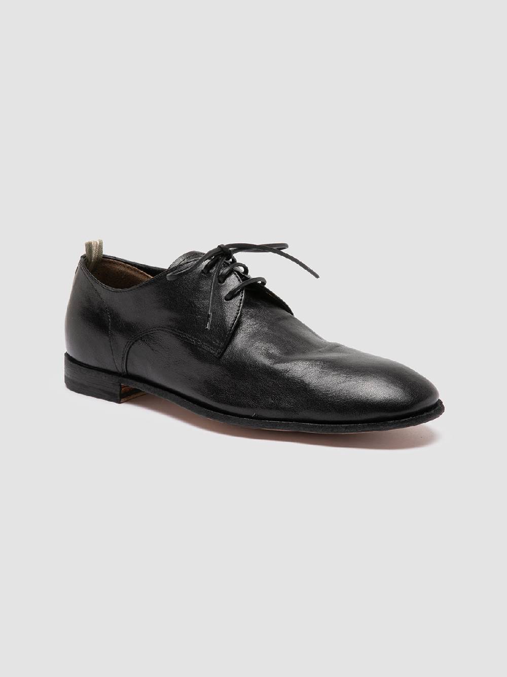 Officine Creative SOLITUDE 002 Scarpe Derby In Pelle Nera