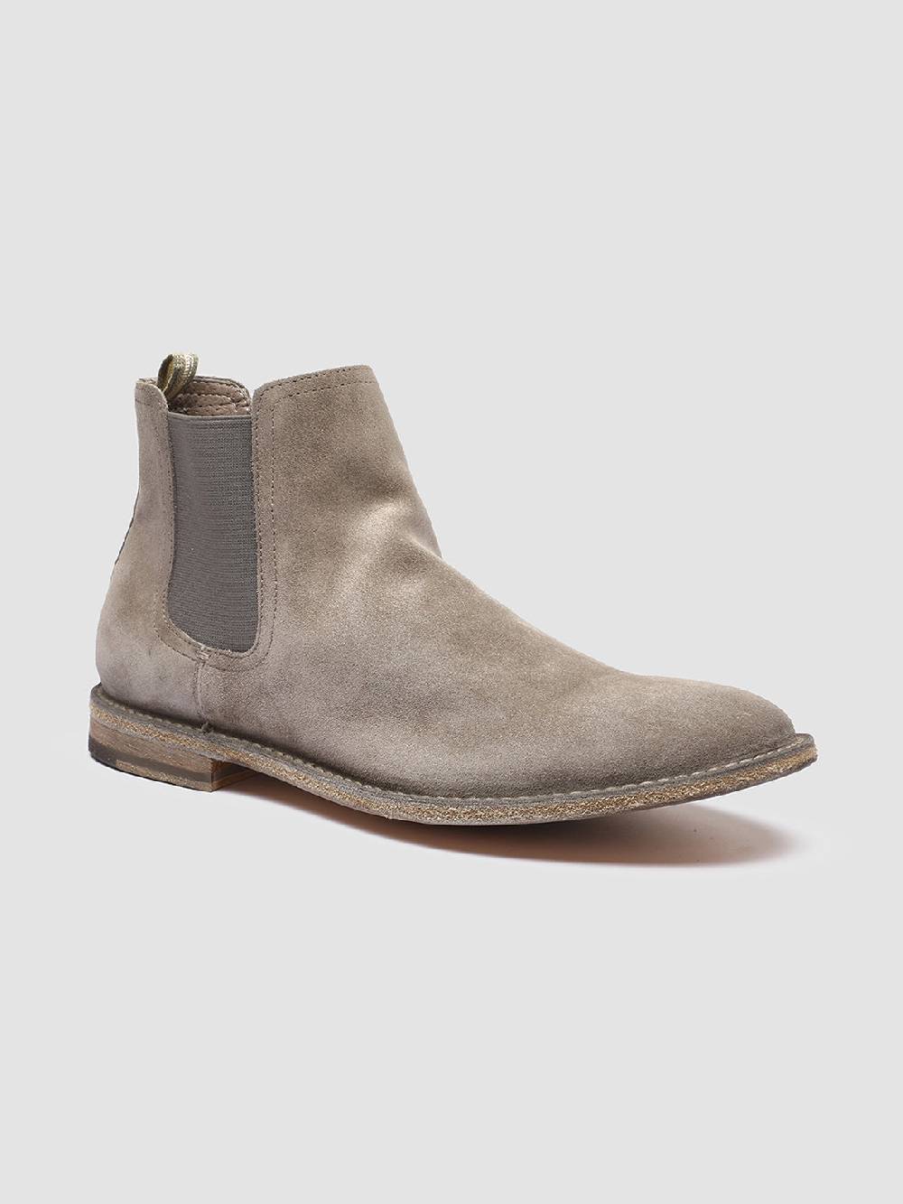 Officine Creative STEPLE 015 Stivaletti Chelsea In Pelle Scamosciata