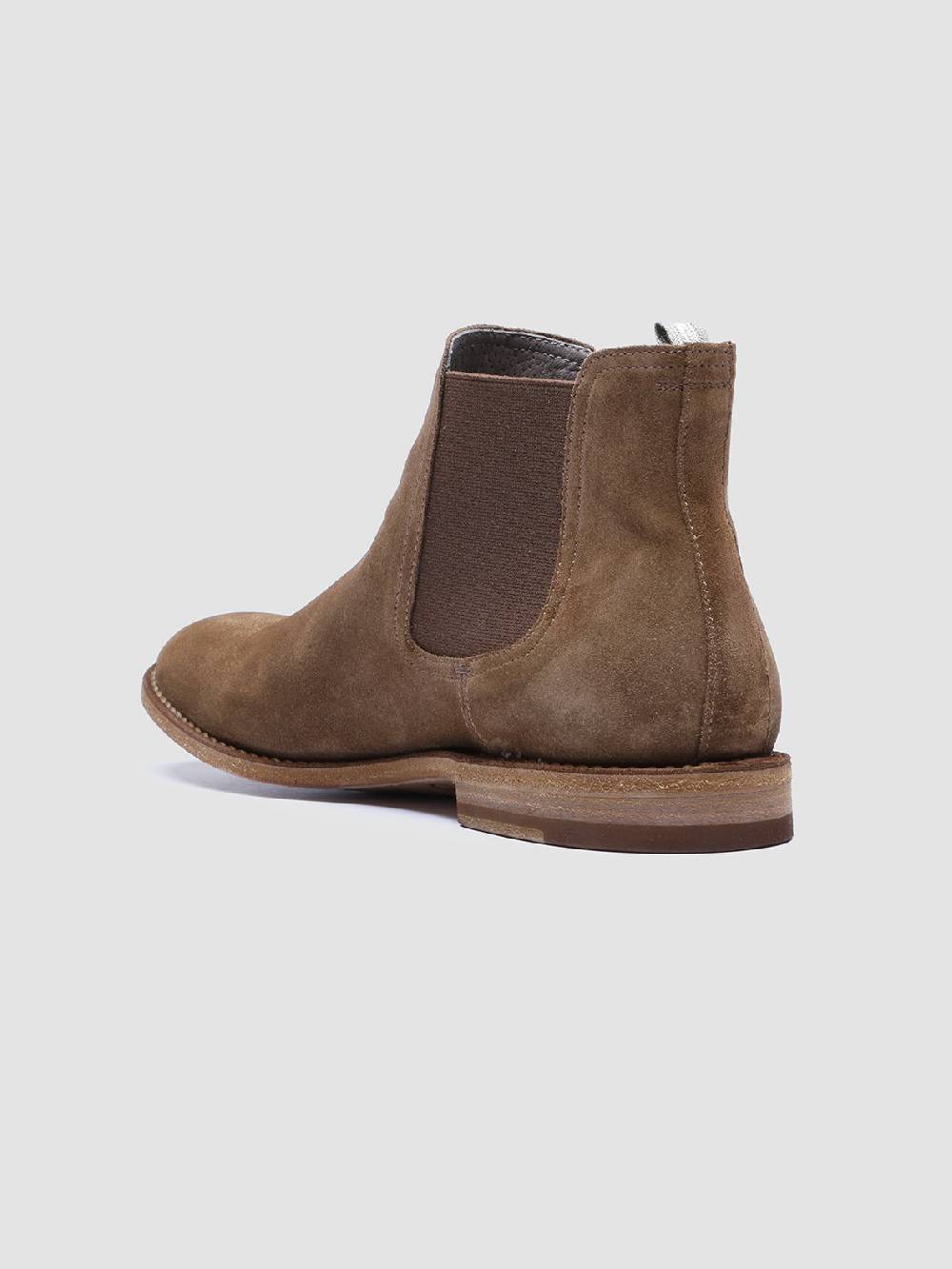 Officine Creative STEPLE 015 Stivaletti Chelsea In Pelle Scamosciata