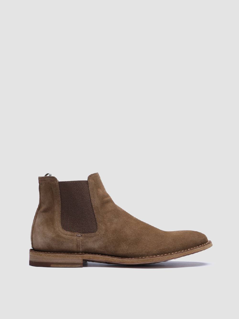 Officine Creative STEPLE 015 Stivaletti Chelsea in Pelle Scamosciata