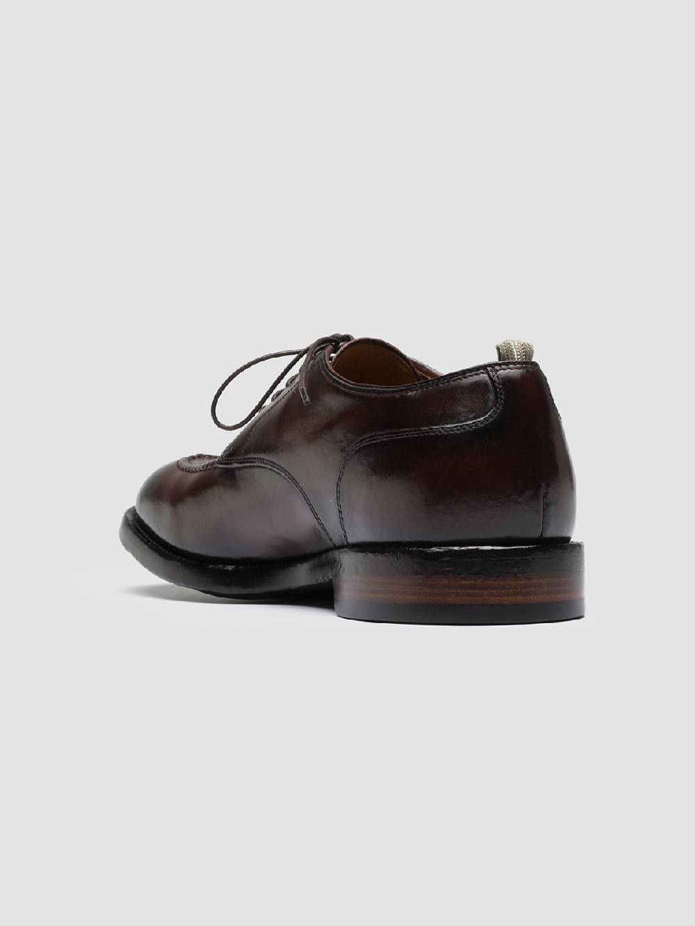 Officine Creative TEMPLE 005 Derby In Pelle Bordeaux