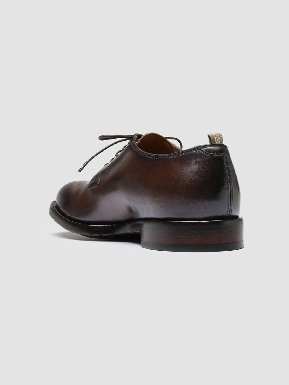 Officine Creative TEMPLE 007 Derby In Pelle Marrone