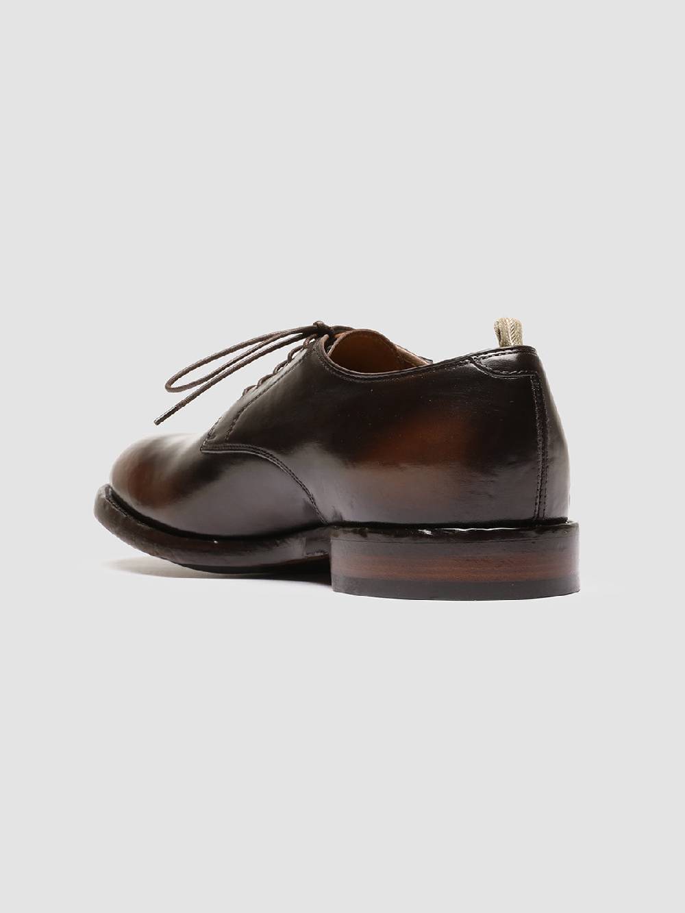 Officine Creative TEMPLE 018 Scarpe Derby In Pelle Marrone