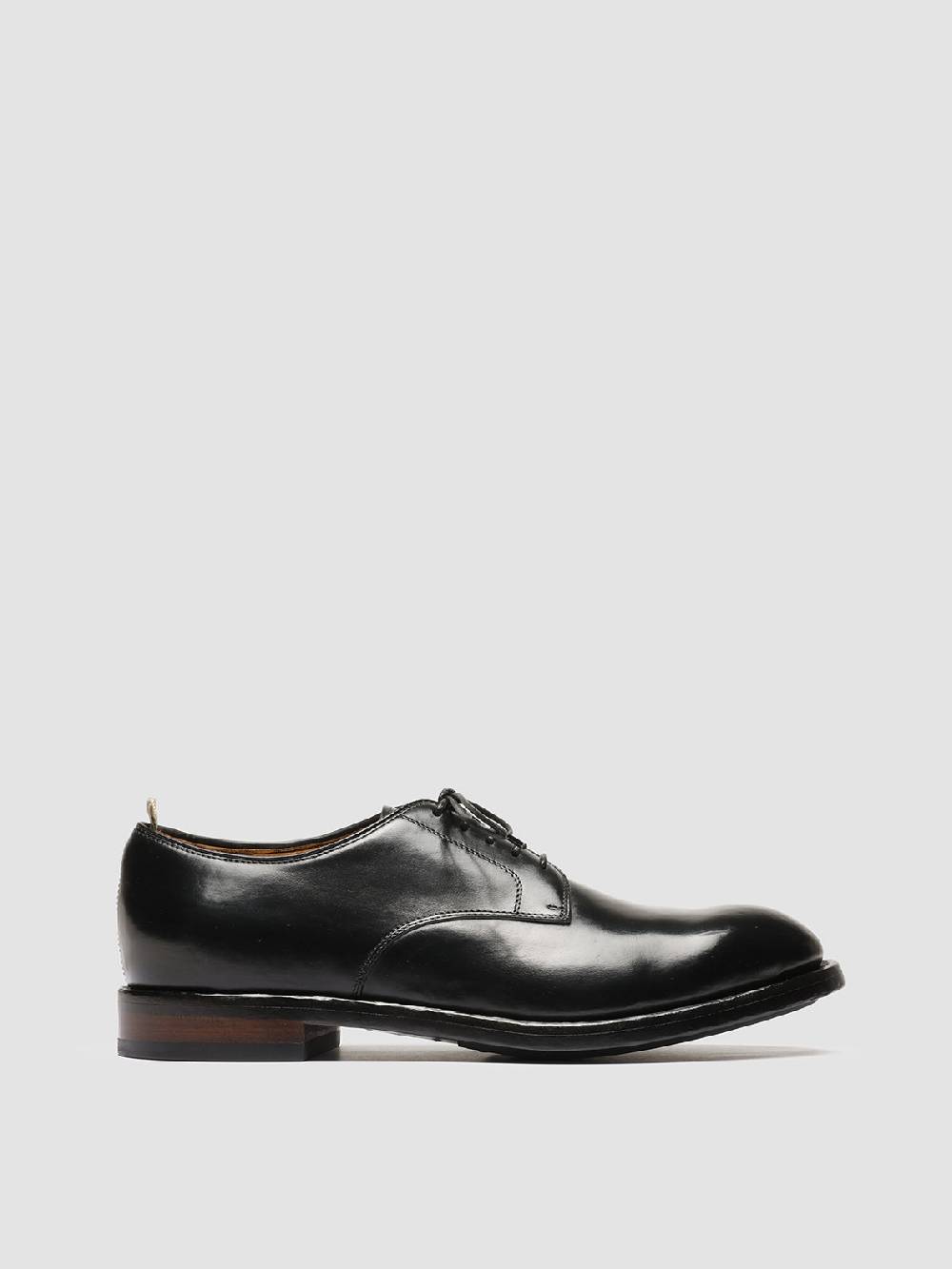 Officine Creative TEMPLE 018 Scarpe Derby in Pelle Nera