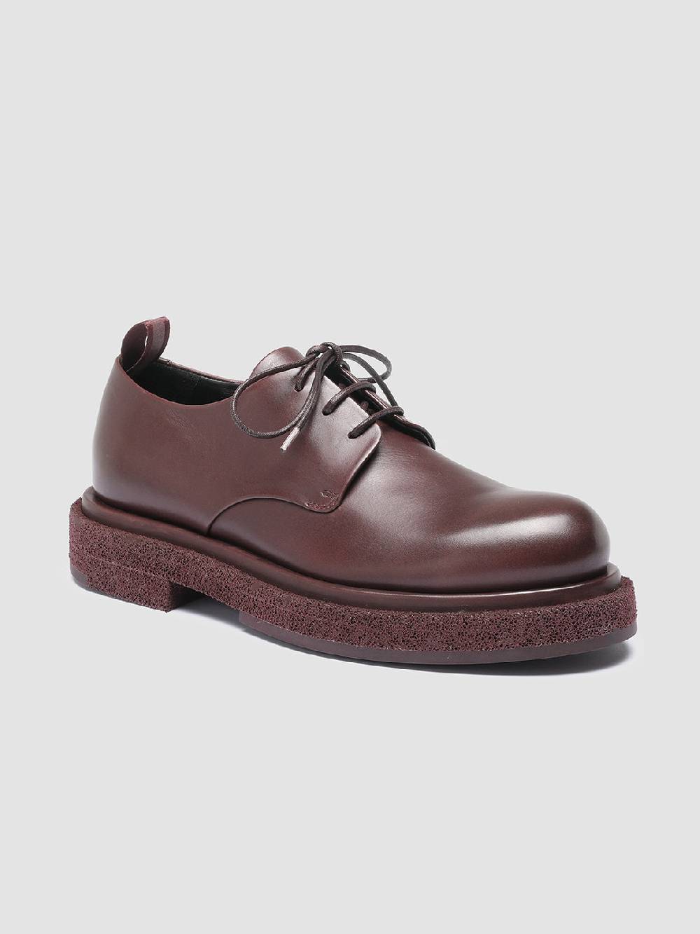 Officine Creative TONAL 100 Derby In Pelle Bordeaux