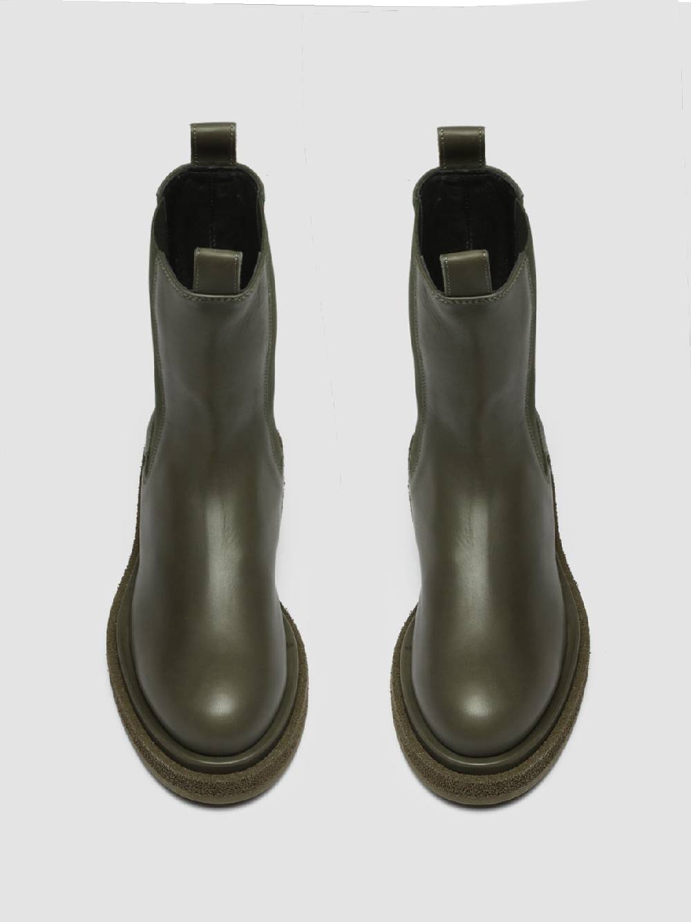 Officine Creative TONAL 105 Stivaletti Chelsea In Pelle Verde