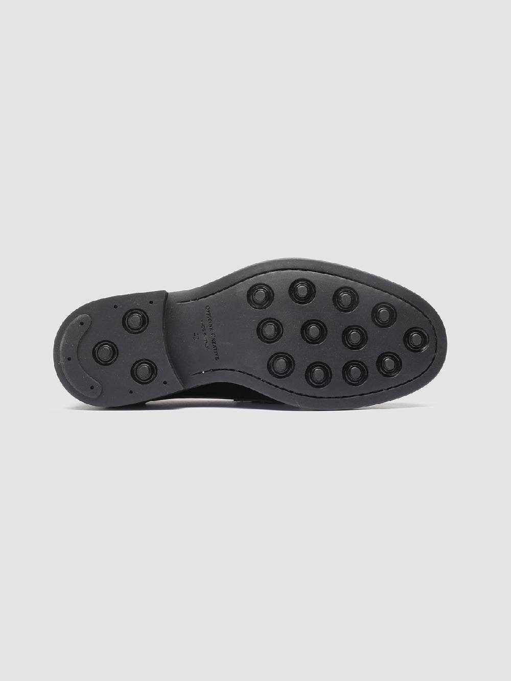 Officine Creative UNIFORM 001 Mocassini Penny In Pelle Nera