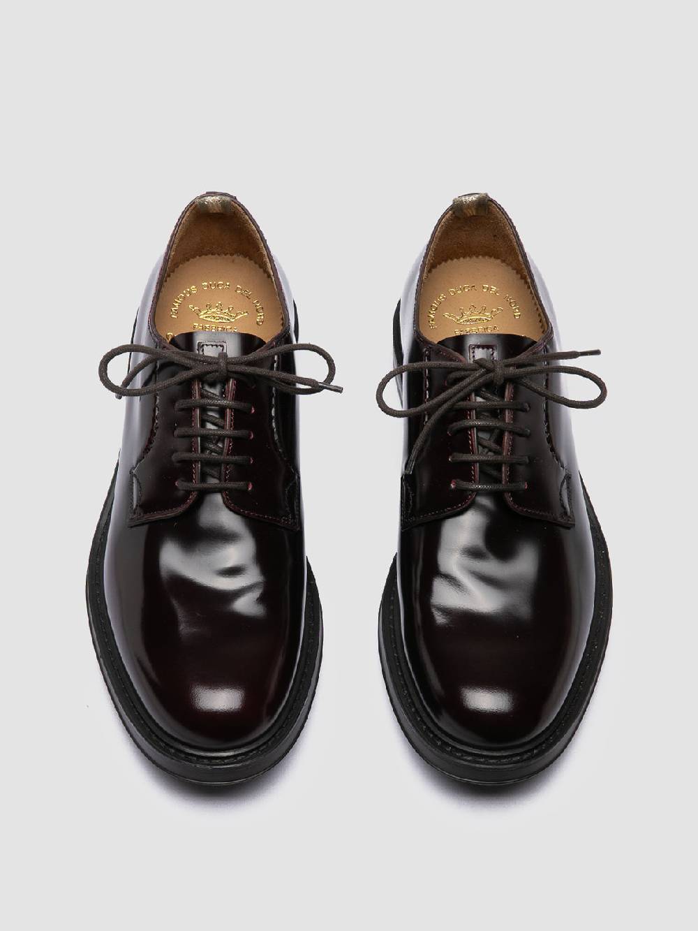 Officine Creative UNIFORM 003 Derby In Pelle Bordeaux