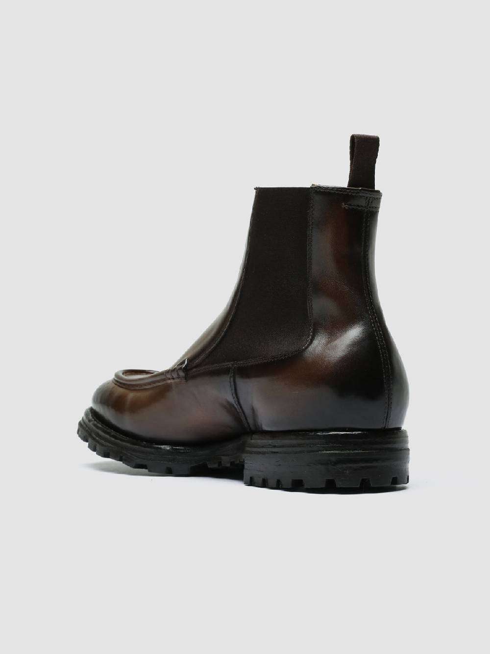 Officine Creative VAIL 017 Stivali Chelsea In Pelle Marrone