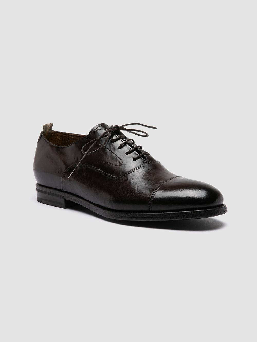 Officine Creative VANDERBILT CAOU 011 Scarpe Oxford Marroni In Pelle