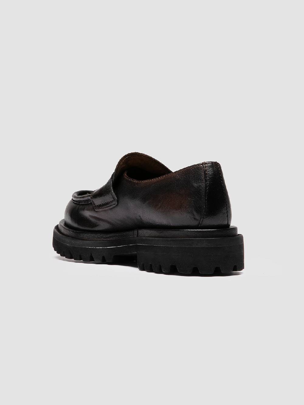 Officine Creative WISAL DD 101 Mocassini In Pelle Marrone