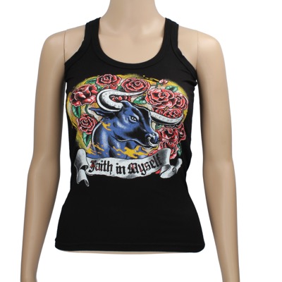 canotta donna FAITH CONNEXION tg. S nero viscosa AR290