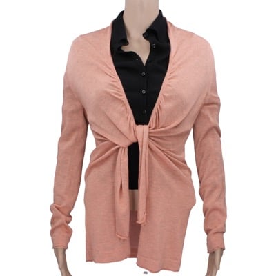 cardigan donna TAVIANI 42 rosa viscosa AN699