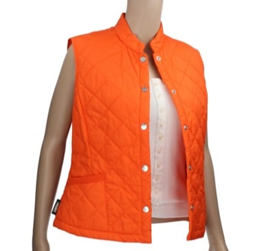 gilet donna HUSKY 32 arancione tessuto AR181