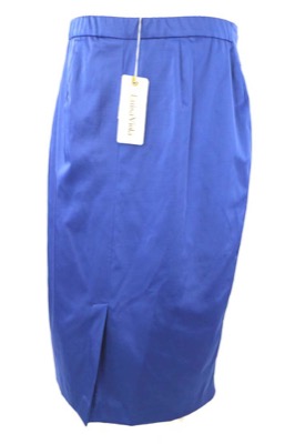 Gonna Donna LUISA VIOLA 14 Blu Poliestere AM259