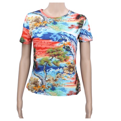 maglia donna AMERICAN ANGEL tg. S multicolor cotone AR285