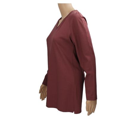 Maglia Donna GENTRY PORTOFINO Viola Cotone AM492