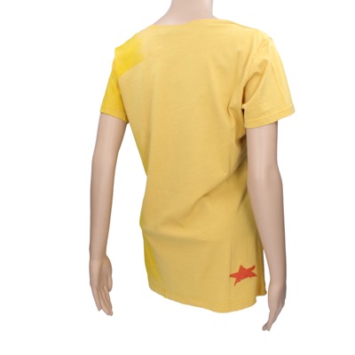 Maglia Donna ISHIKAWA Tg. M Giallo Cotone AR113