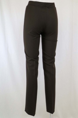 Pantaloni Donna ABSOLUTE 40 Marrone Poliestere Lycra AN328
