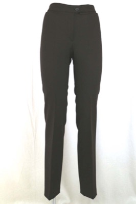 pantaloni donna ABSOLUTE 40 marrone poliestere lycra AN327