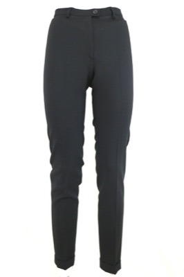 pantaloni donna ABSOLUTE 40 nero poliestere lycra AN537
