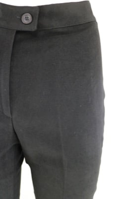 Pantaloni Donna ABSOLUTE 40 Nero Viscosa Poliestere Lycra AN638