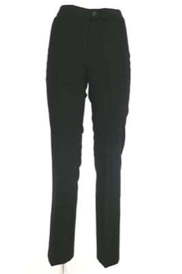 pantaloni donna ABSOLUTE 40 nero viscosa poliestere lycra AN638